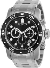 Load image into Gallery viewer, Luxury Men's Pro Diver Watch with Stainless Steel Band and Flame Fusion Crystal