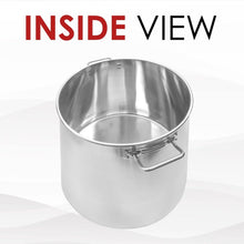 Load image into Gallery viewer, Versatile 80-Quart Stainless Steel Kettle with Lid - Perfect for Any Kitchen