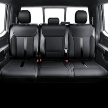 Load image into Gallery viewer, Premium Black Leather Seat Covers for 2021-2025 F150 STX &amp; 2023-2025 F250 Crew