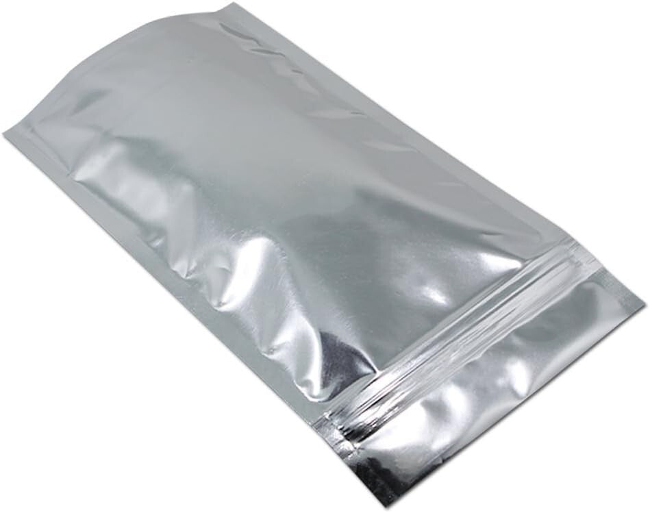 Clear Front 1000 Count Heat Seal Mylar Bags – Ideal for Snacks, Coffee & More
