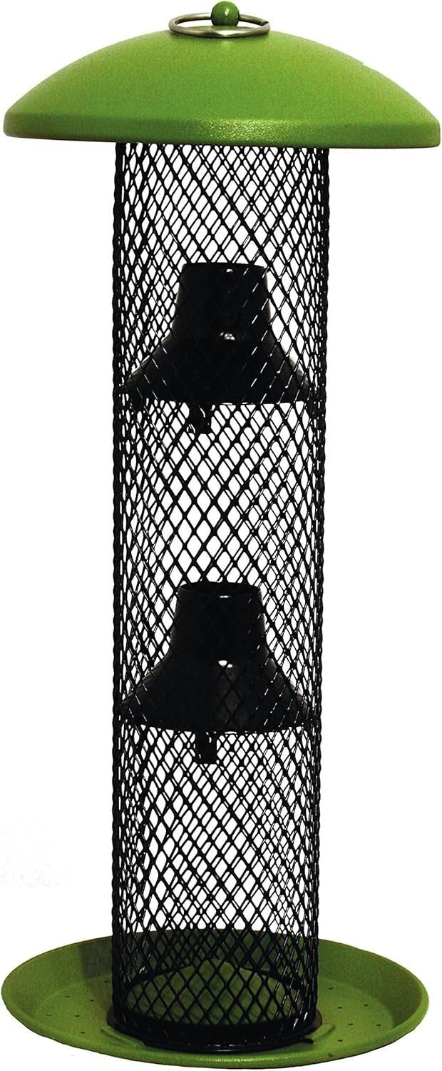 Premium 1.5 lb Capacity Sunflower Tube Bird Feeder - Ideal for Bird Enthusiasts