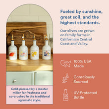 Load image into Gallery viewer, Infused Cold-Pressed Olive Oils - Artist Capsule Gift Set (Pack of 4) 12.7 Fl Oz