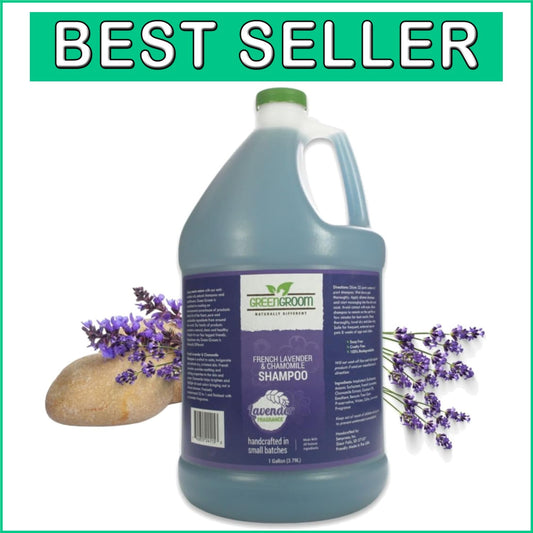 Calming 1 Gallon Dog Shampoo with Chamomile & Lavender - Hydrating & Deodorizing