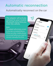 Load image into Gallery viewer, Compact Bluetooth Car Adapter for Mercedes with AMI - High-Quality Sound Output
