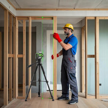 Load image into Gallery viewer, Versatile Green Laser Level with Adjustable Line Brightness &amp; Robust Carry Case
