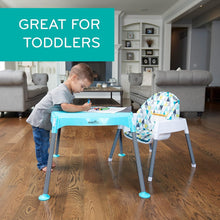 Load image into Gallery viewer, Multi-Use 4-in-1 Eat &amp; Grow High Chair - Safe, Portable &amp; Machine Washable