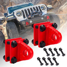 Load image into Gallery viewer, Premium 2 Pack D-Ring Shackle Bolts with Protective Coating for Trucks &amp; ATVs