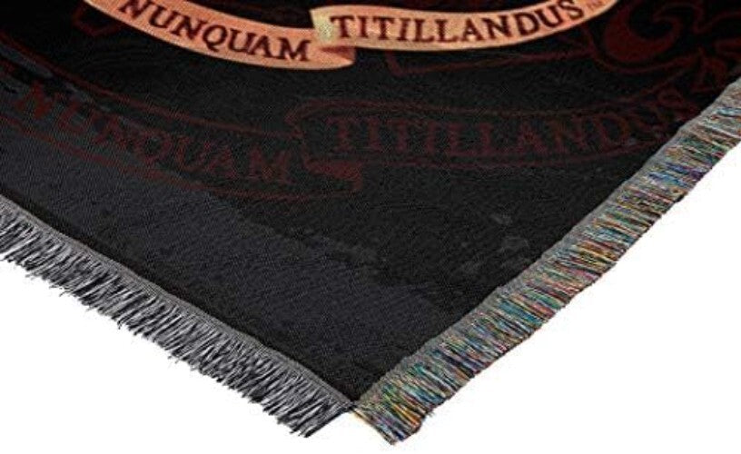 Officially Licensed 48x60 Harry Potter Throw Blanket - Vibrant Hogwarts Tapestry