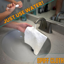 Load image into Gallery viewer, Streak-Free Miracle Cleaning Cloths - 10-Pack, 16" x 16", Chemical-Free Cleaning
