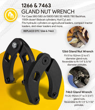 Load image into Gallery viewer, Adjustable Gland Nut Wrench &amp; Seal Installer Kit for Efficient Hydraulic Repairs
