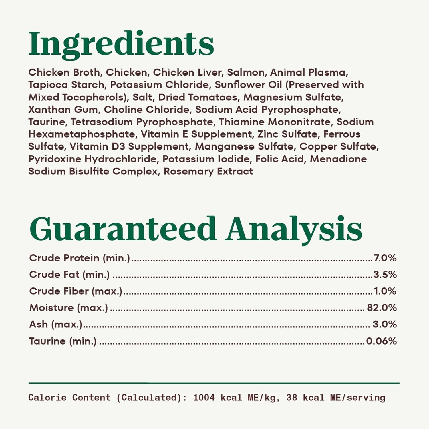 Grain-Free Chicken & Salmon Wet Cat Food - 24 Count Twin Pack for Adult Cats