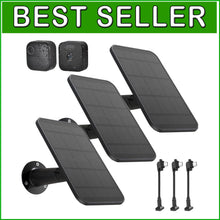 Load image into Gallery viewer, IP66 Waterproof Solar Panel Charger for Blink Outdoor 4/3 &amp; XT2/XT - 3 Panel Set