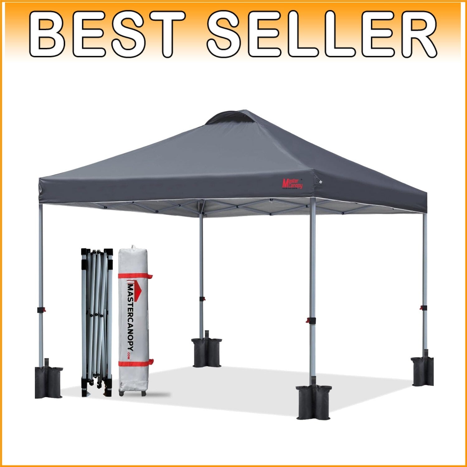 Portable 8x8 Outdoor Canopy Tent with Roller Bag - Ideal for Festivals & Camping