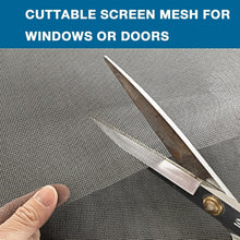 Load image into Gallery viewer, Adjustable 36x50 Fiberglass Screen Roll - Effortless DIY Insect Protection Mesh