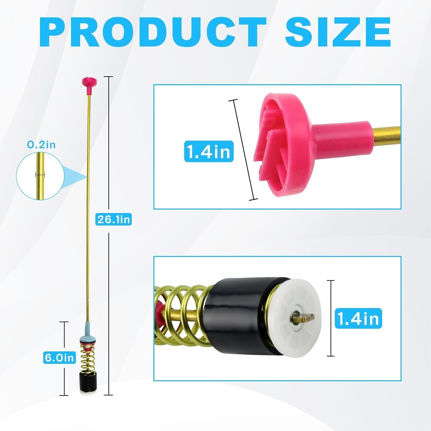 Support Your Samsung Washer - Heavy-Duty Suspension Rods for Smooth Operation