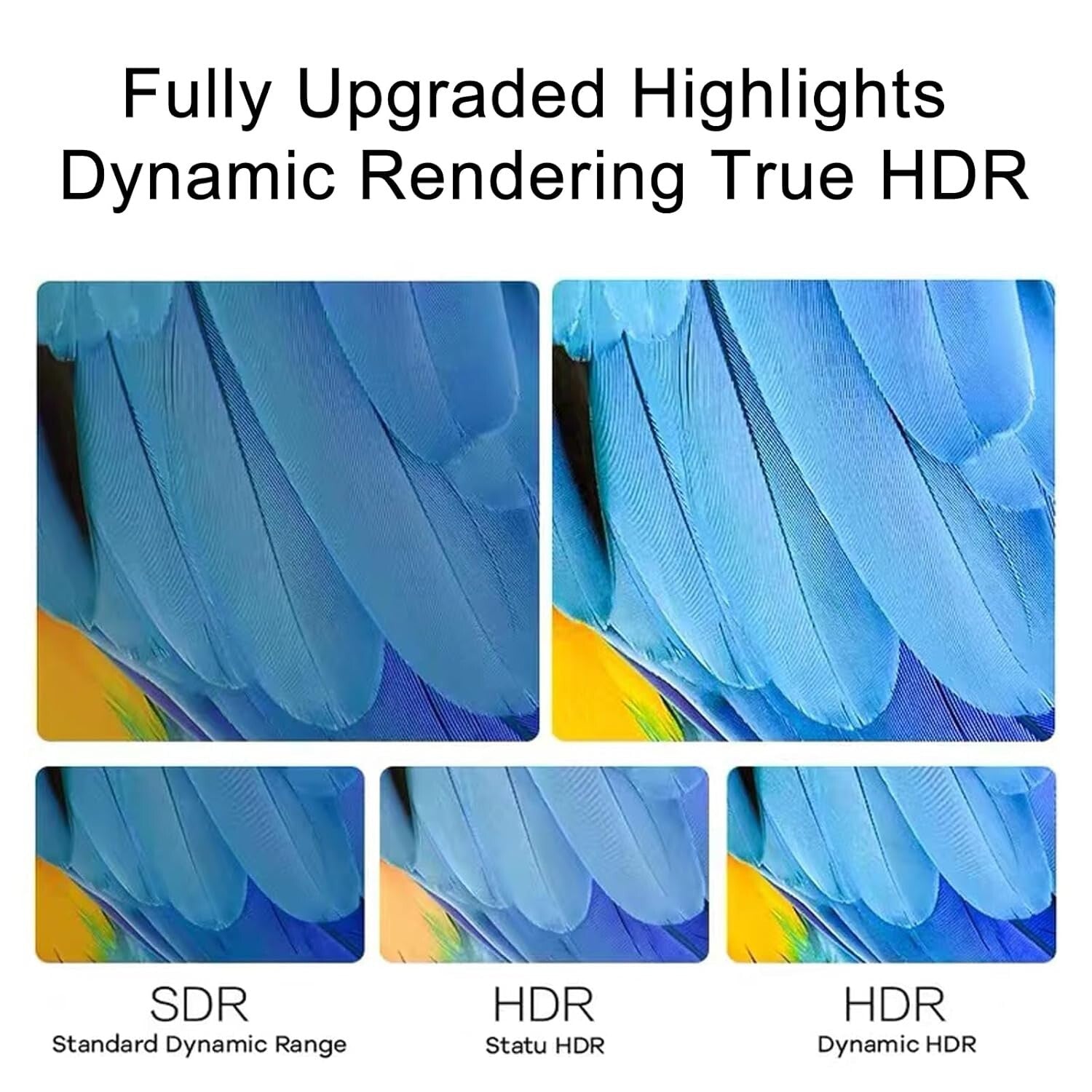 Durable 100 ft HDMI Cable with No Signal Amplifier Needed - Big OD 9.0mm