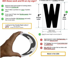 Load image into Gallery viewer, Premium 8” Flexible Letters and Numbers for Custom Outdoor Signage - 300 Pieces