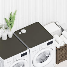Load image into Gallery viewer, Versatile Non-Slip Washer/Dryer Top Mats - Waterproof 2-Pack 26"x26" Dark Gray