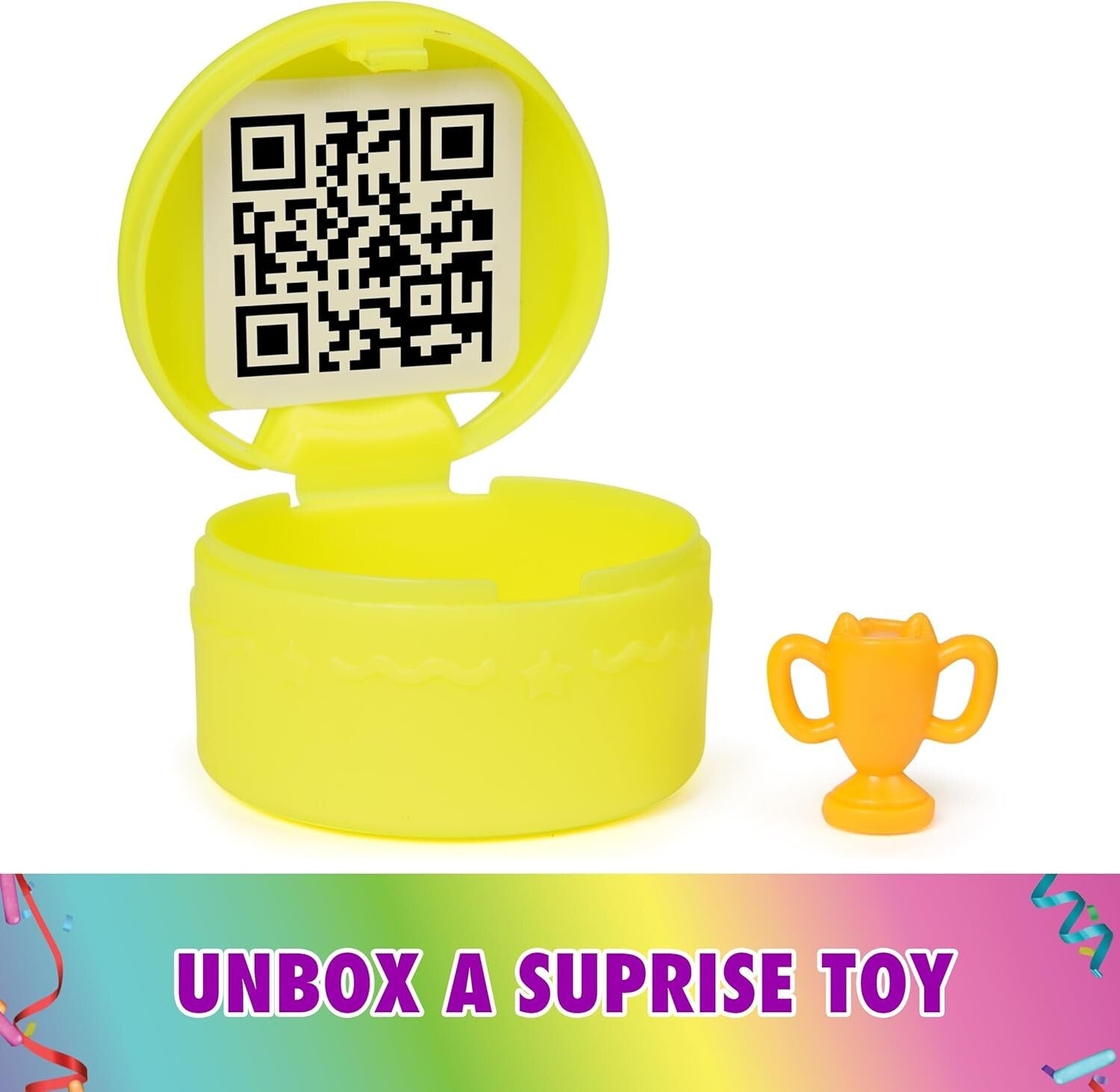 Gabby's 14-Pc Interactive Dollhouse Set - 25-Inch Celebration Toy for Kids