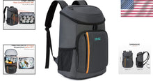 Load image into Gallery viewer, Durable Leak-Proof Backpack Cooler - 30 Can Capacity, Ideal for Picnics &amp; Hiking