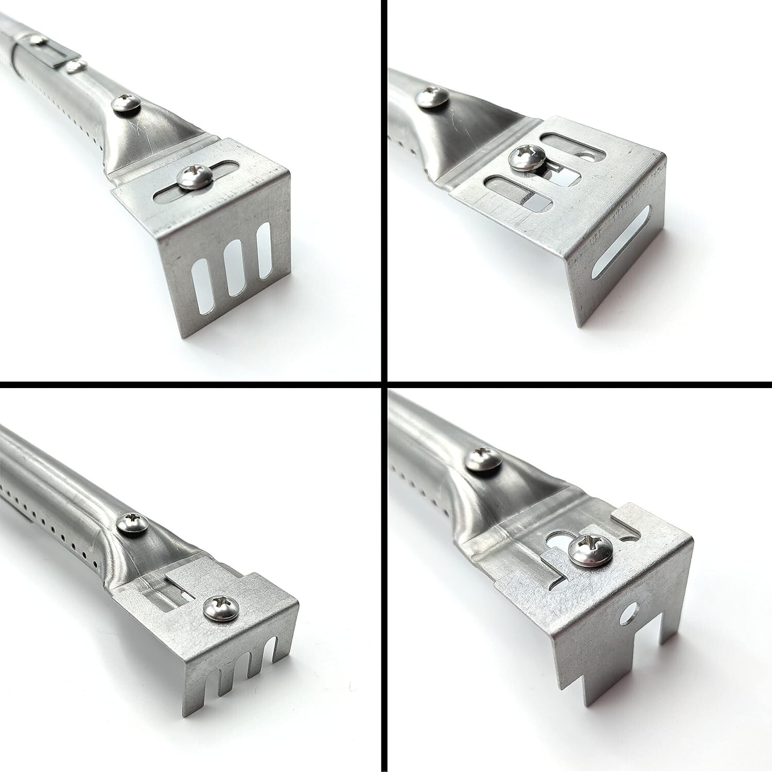 Durable 14"-19" Stainless Steel Gas Grill Burners - Easy to Install (Set of 3)