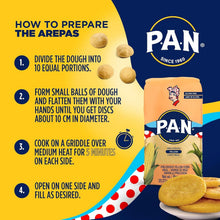 Load image into Gallery viewer, Pre-Cooked Gluten-Free Yellow Corn Meal for Arepas - Pack of 10, 2.2 lb Each