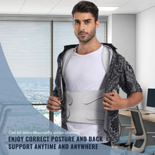 Load image into Gallery viewer, Adjustable Back Brace Posture Corrector for Pain Relief &amp; Better Alignment