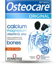 Load image into Gallery viewer, Unflavoured Vegan Calcium Formula for Strong Bones - 90 Tablets, 0.187 kg