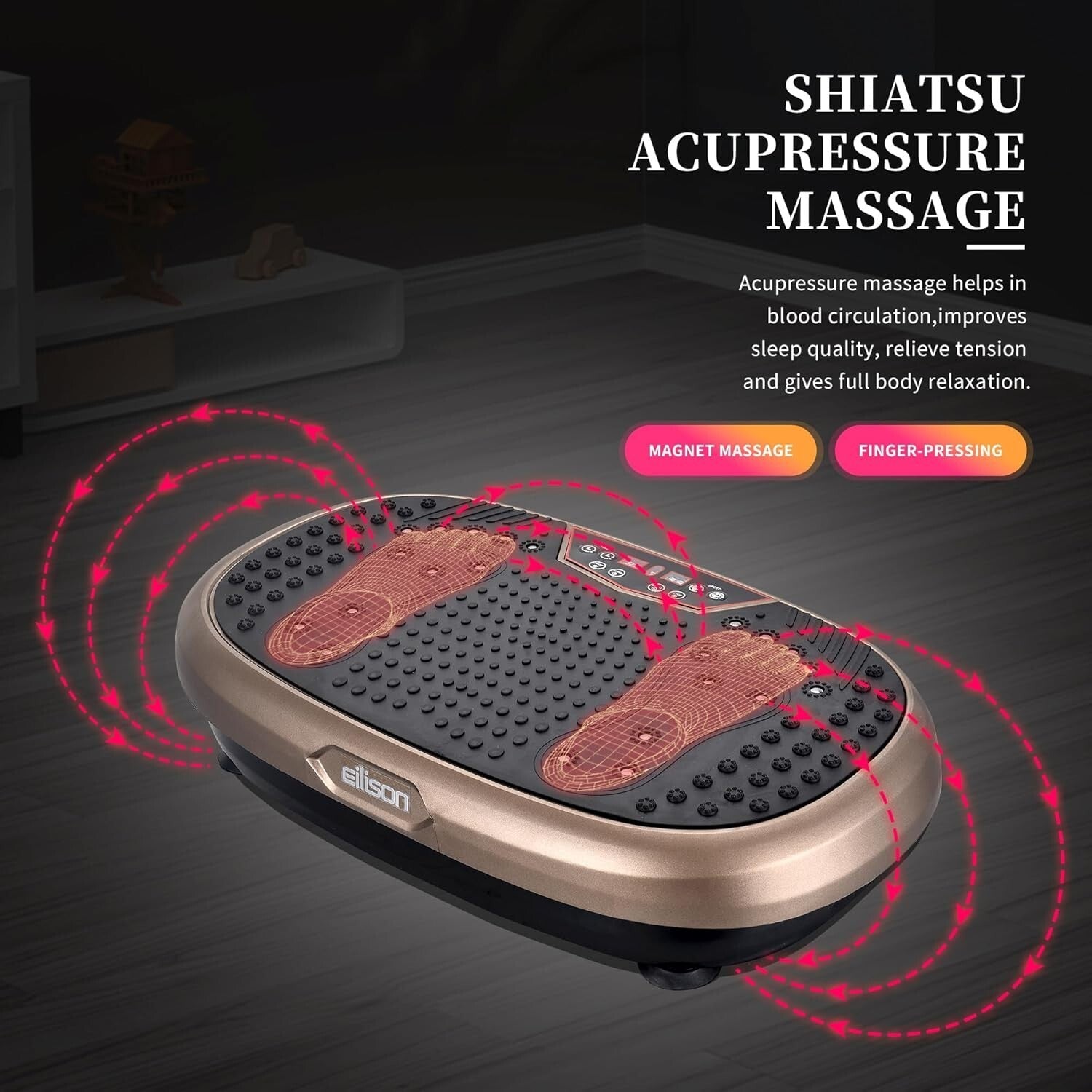 FitMax 3D Vibration Platform for Weight Loss - Compact & User-Friendly Design