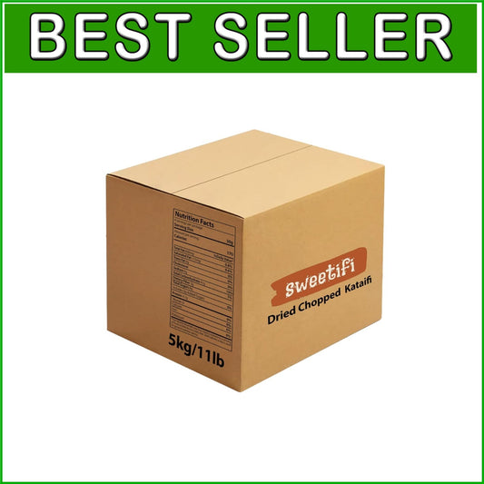 Authentic Shredded Kataifi Dough - Versatile 5kg Baking Ingredient for Pastries