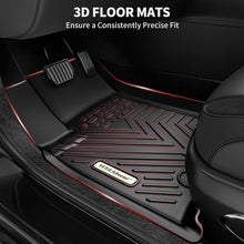 Load image into Gallery viewer, Durable Non-Slip Black Floor Mats for 2020-2025 Hyundai Palisade Bucket Seats
