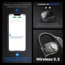 Load image into Gallery viewer, 3-in-1 Translation Earbuds: Real-Time Language Device with 144 Languages Support