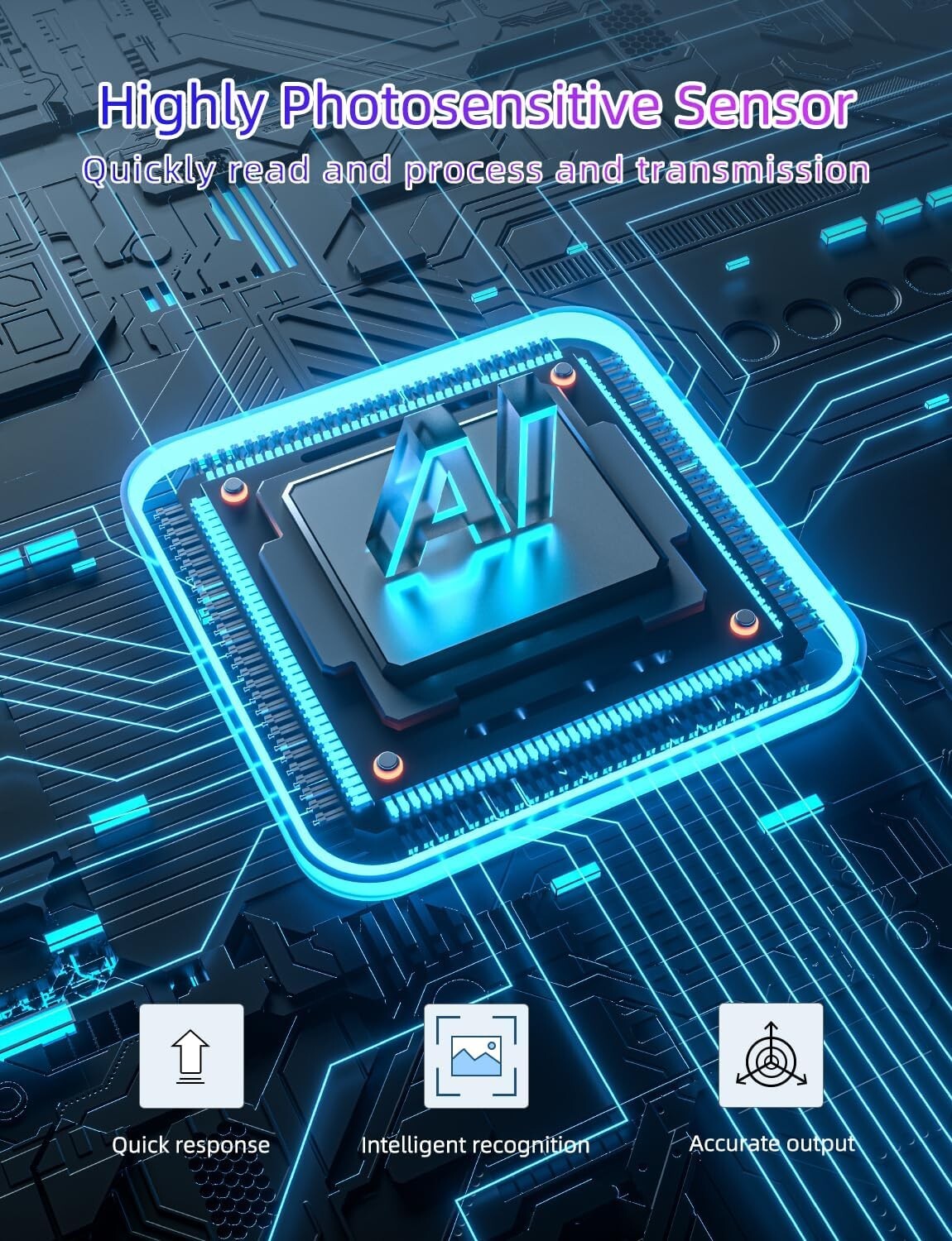 Dynamic LED Backlight for 75-85 Inch TVs - Immersive Screen Sync & Music Modes