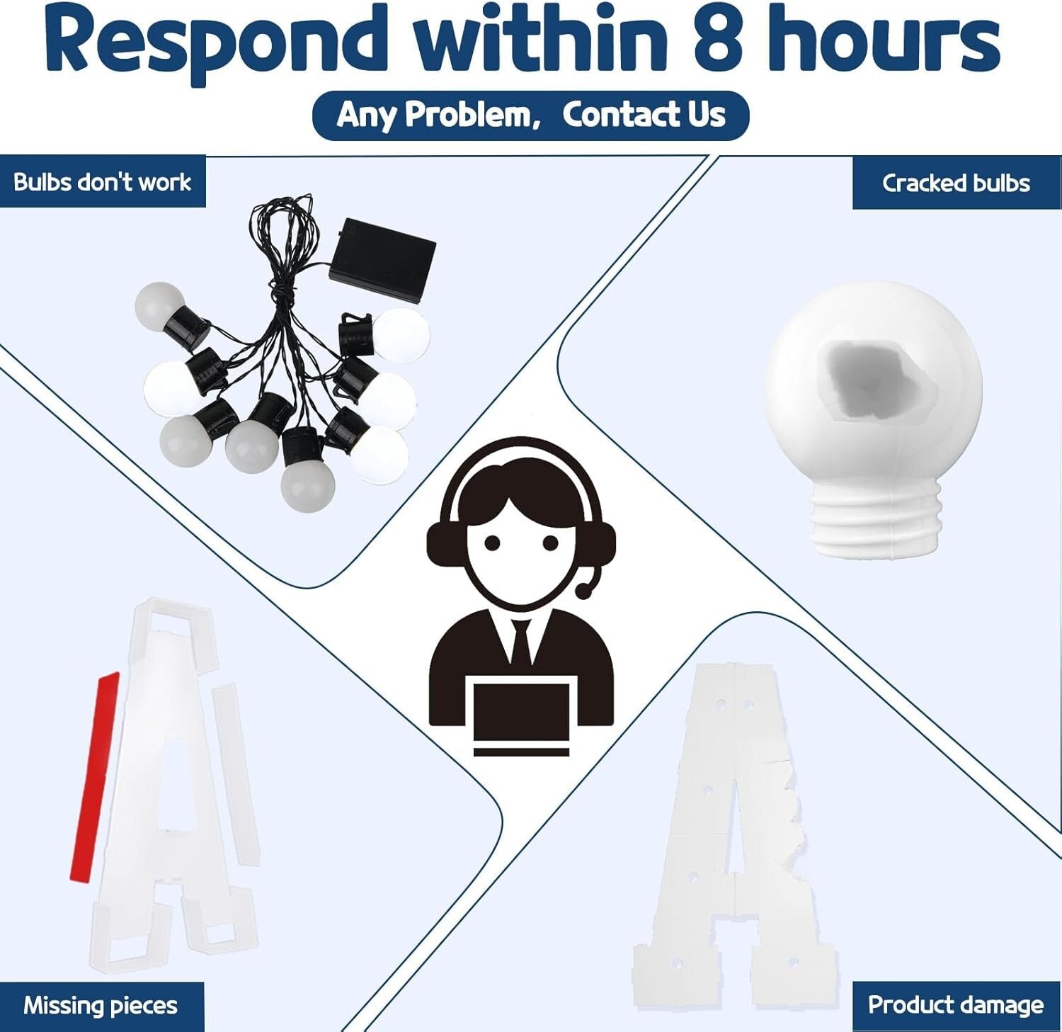 Unique 4FT Cool White LED Marquee Letter G - Perfect for Weddings and Parties