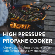 Load image into Gallery viewer, Professional-Grade Propane Burner with 275,000 BTU for All Outdoor Cooking