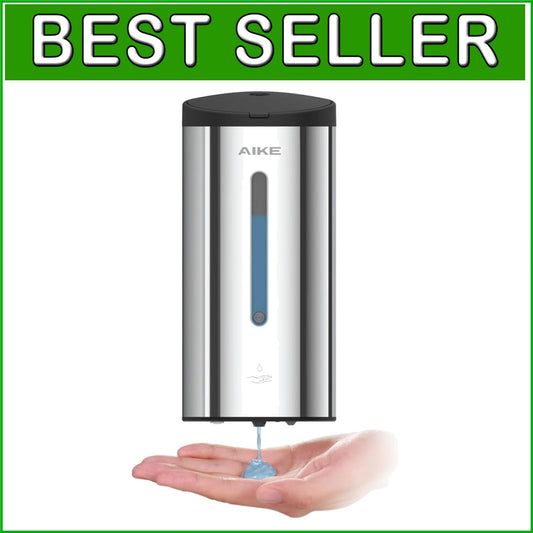 Premium 27oz Soap Dispenser with Infrared Motion Sensor - Stainless Steel Finish