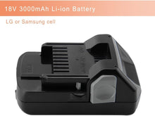 Load image into Gallery viewer, Versatile 2-Pack 3000mAh 18V Li-Ion Batteries for Hitachi Power Tool Efficiency