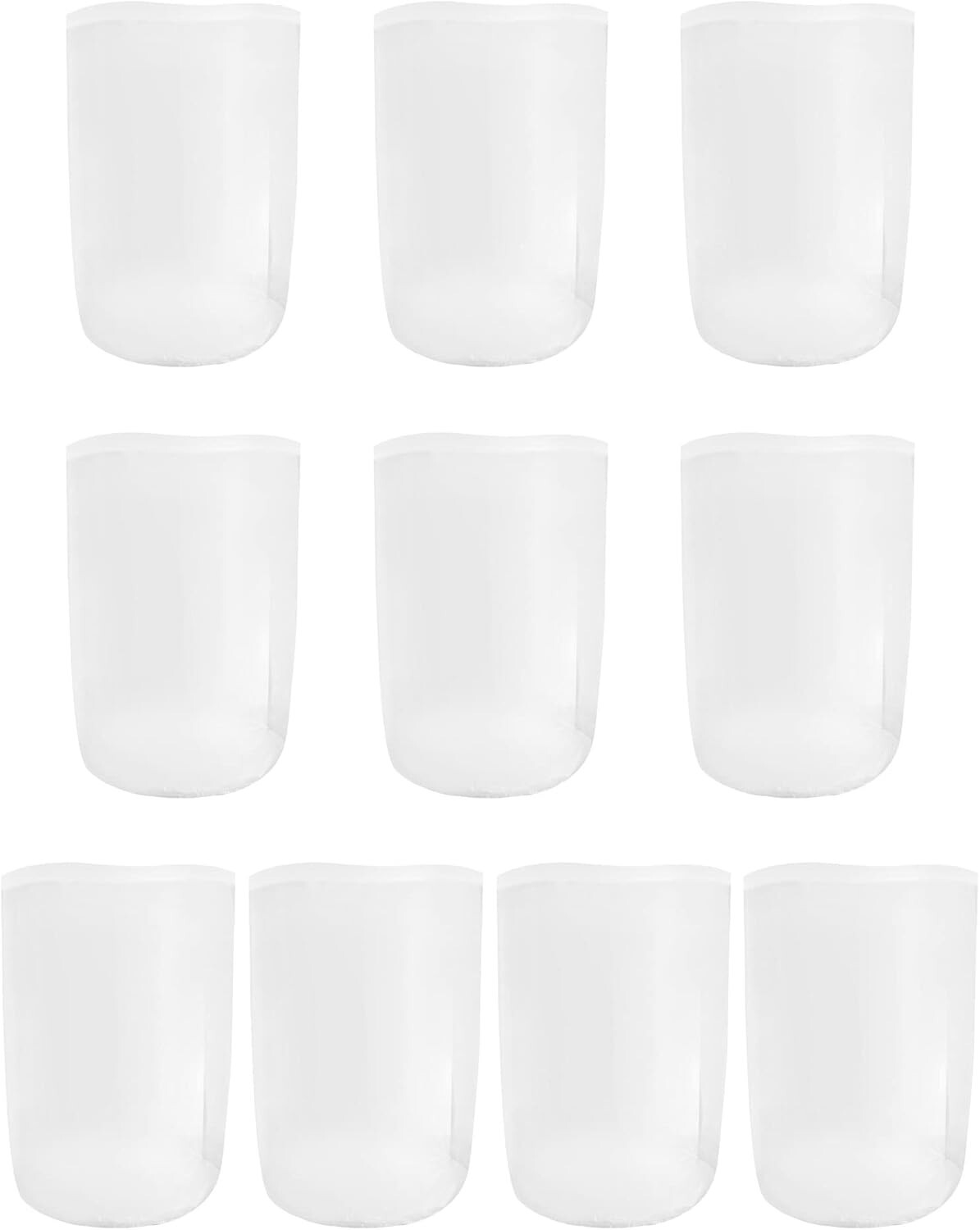 BPA Free Heavy Duty 55 Gallon Clear Drum Liners - 10 Count Kitchen Essential