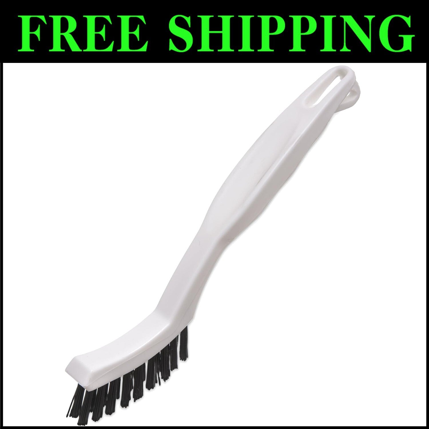 Durable Flo-Pac Grout Brush Pack of 24 - 8 Inch Nylon Bristles for Deep Cleaning