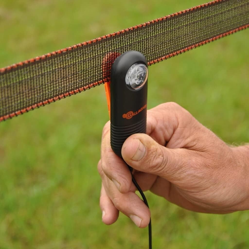 Weather-Resistant Fence Alert Device - LED Indicator Clips for Easy Monitoring