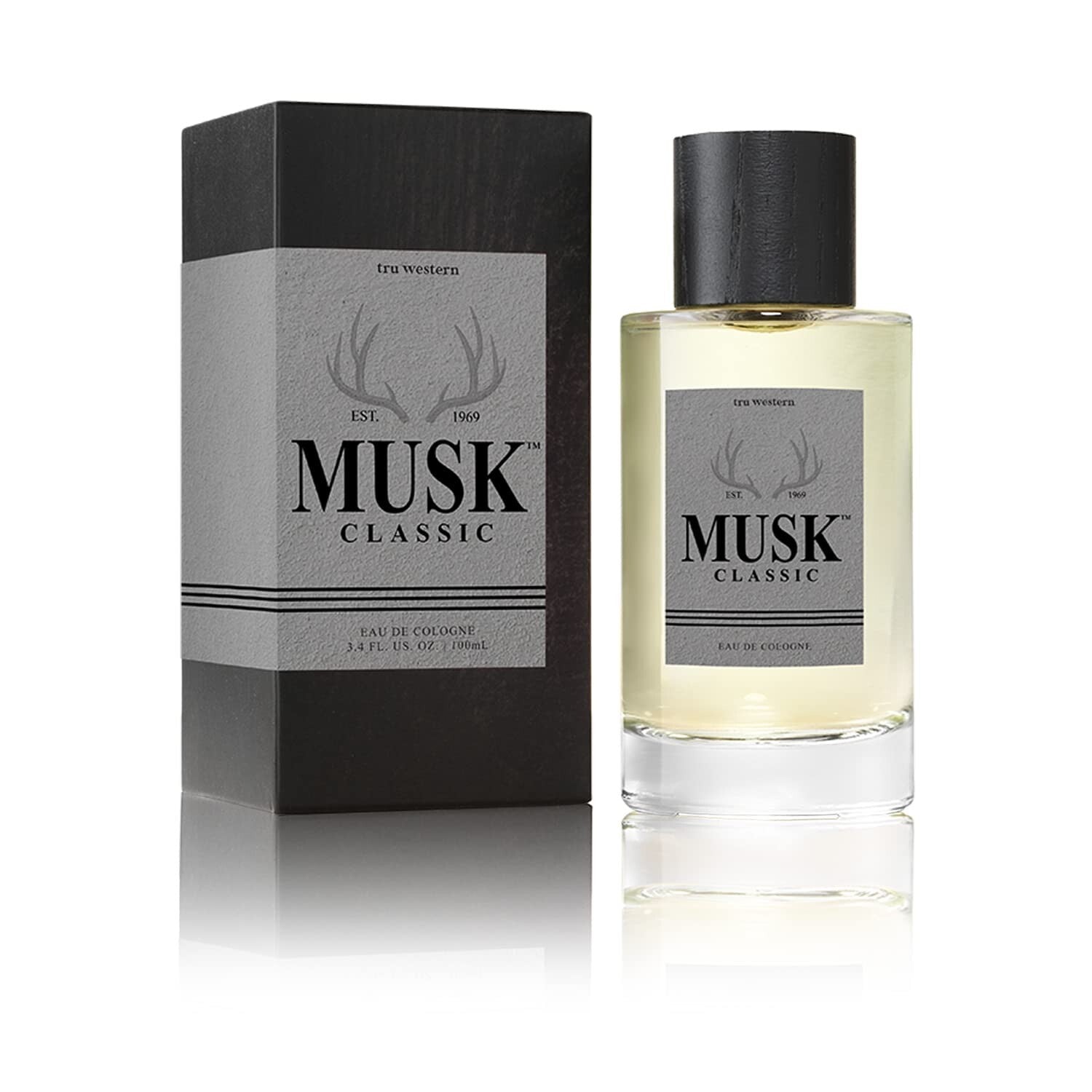 Fresh Musk Men's Cologne with Citrus Notes – 100 ml Iconic Western Fragrance