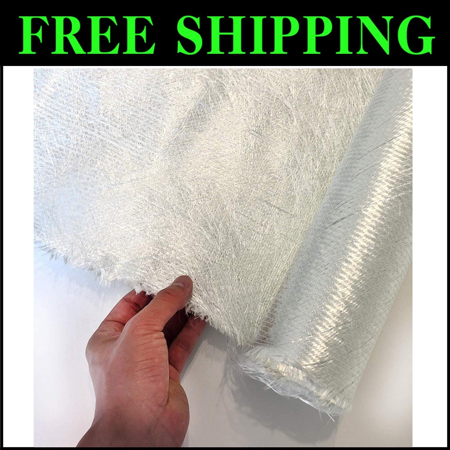 1708 Biaxial Fiberglass Roll 50" x 360" - Perfect for Boat Building & Repairs
