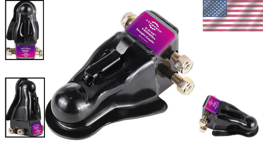 2-5/16" Adjustable Towing Coupler with Robust Design for RV and Boat Trailers