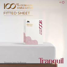 Load image into Gallery viewer, Soft &amp; Breezy Cooling 800 Thread Count King Fitted Sheet - Silver, Deep Pocket