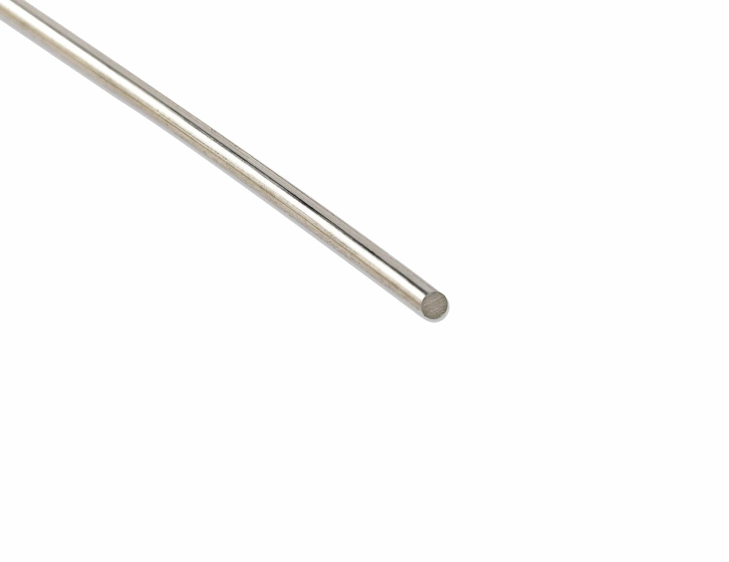 10 Gauge Polished Round Sterling Silver Wire - 5FT Dead Soft for Jewelry Making