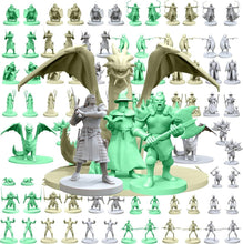 Load image into Gallery viewer, 93-Pc Mythical Heroes Mini Figure Set for Epic D&amp;D Adventures - 16 Designs