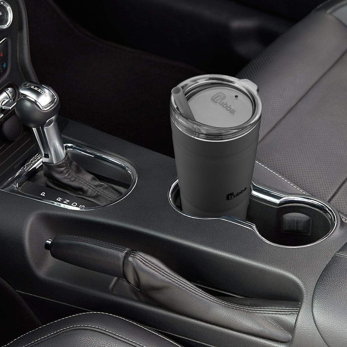 Durable 24oz Matte Black Vacuum Insulated Tumbler – Hot & Cold Beverage Keeper