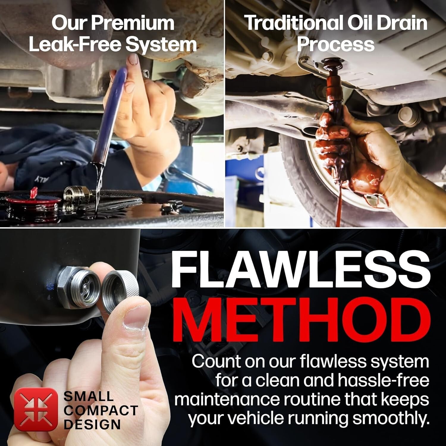 Premium Stainless Steel Quick Release Oil Drain Plug for Easy Install & Use