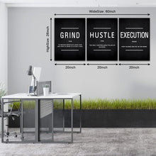 Load image into Gallery viewer, Inspirational Quotes Canvas Art - 3-Piece Motivational Wall Decor for Office