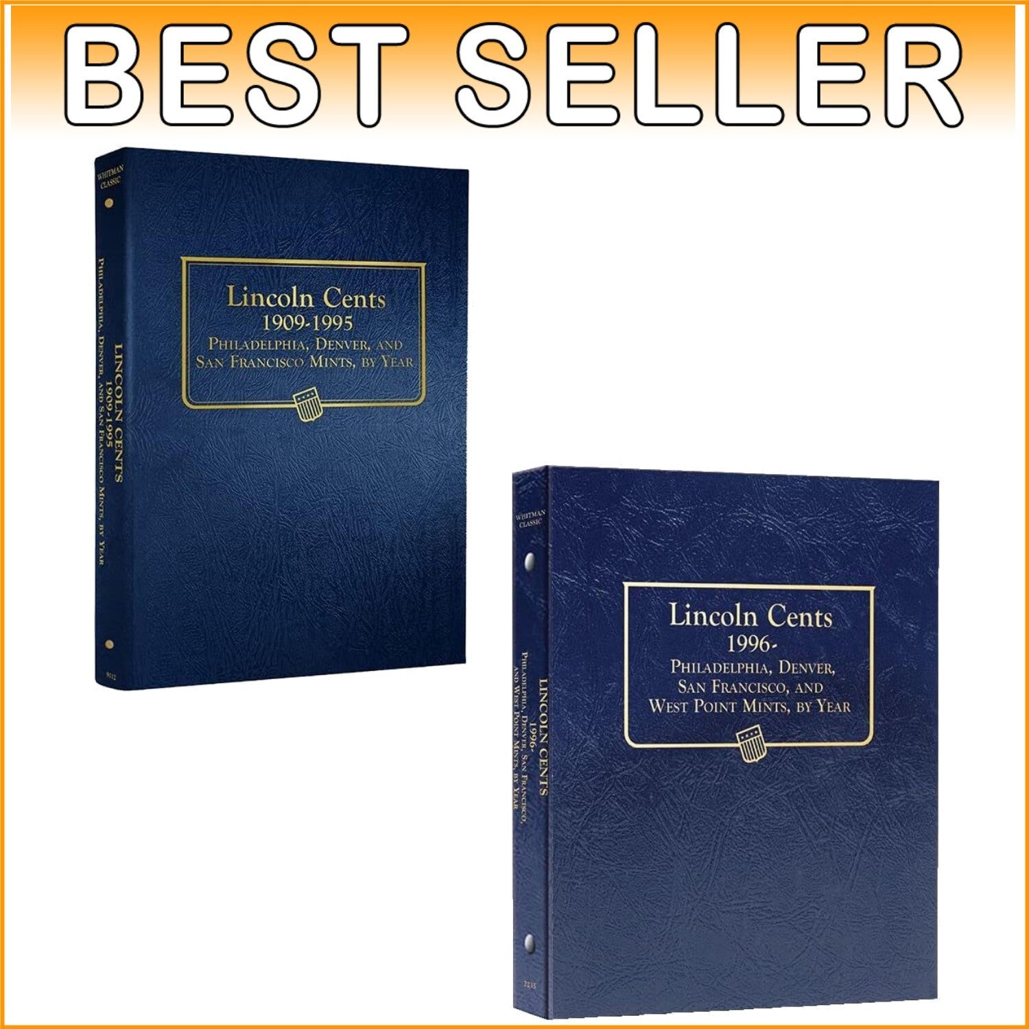 Coin Collector's Essential: Lincoln Cent Album with Historical Mint Info Inside